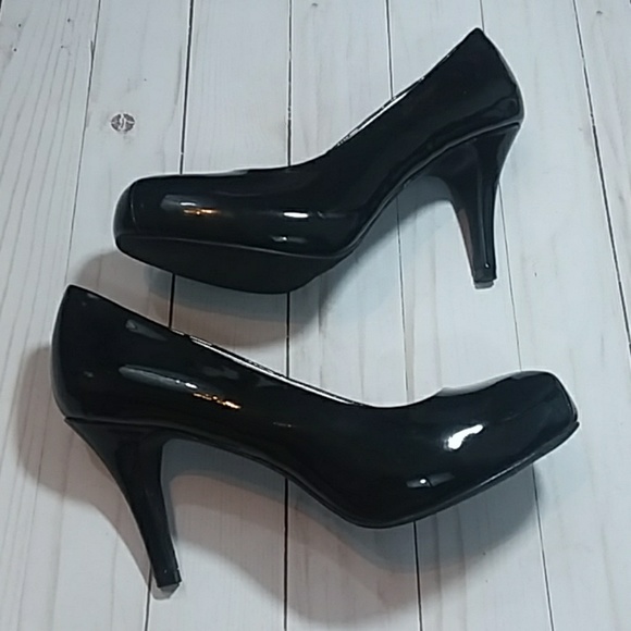 Mossimo Supply Co. Shoes - Mossimo Black Patent Leather 3.5" Heels